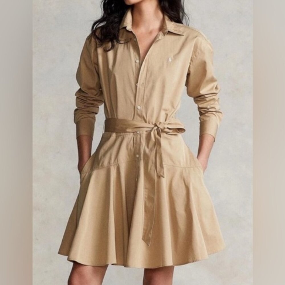 NWT Polo Ralph Lauren Oxford Shirt Dress